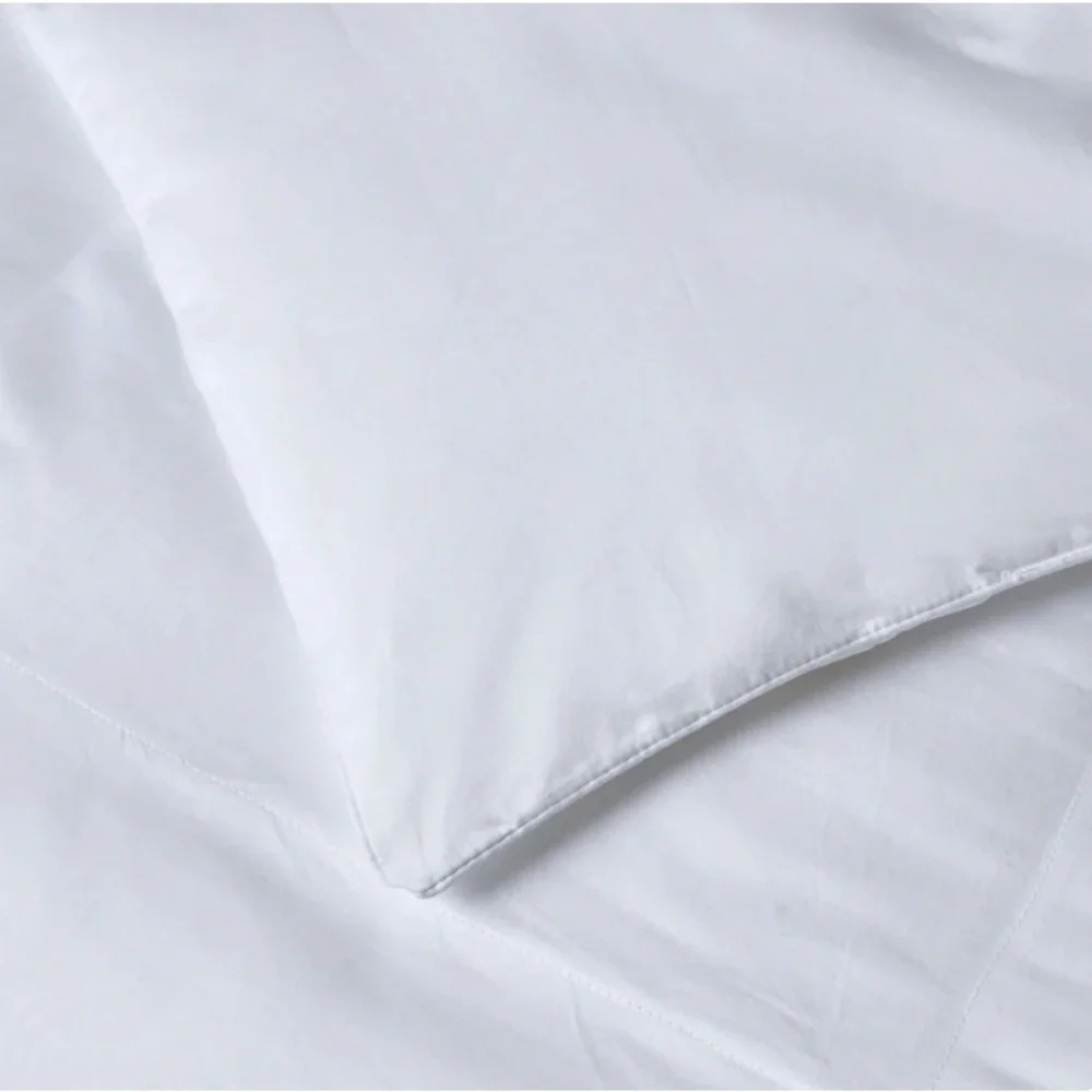 All Season Down Alternative Microfiber White Comforter new king size